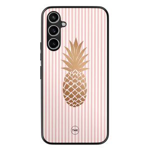 TMK Samsung Galaxy A54 backcover hoesje - Ananas roze
