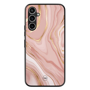Casevibes Samsung Galaxy A54 backcover hoesje - Rose marble