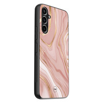 TMK Samsung Galaxy A54 backcover hoesje - Rose marble