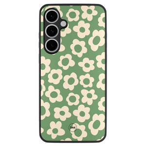 TMK Samsung Galaxy S24 FE backcover hoesje - Retro cute flowers