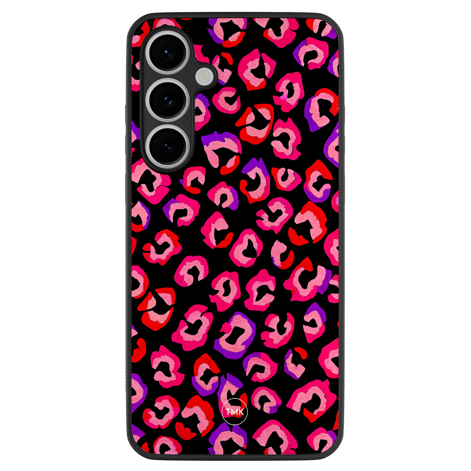 TMK Samsung Galaxy S24 FE backcover hoesje - Luipaard neon