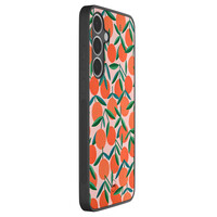 TMK Samsung Galaxy S24 FE backcover hoesje - Sweet oranges