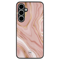 TMK Samsung Galaxy S24 FE backcover hoesje - Rose marble