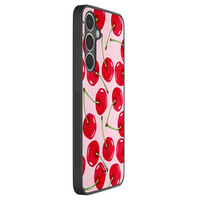 TMK Samsung Galaxy S24 FE backcover hoesje - Sweet cherry