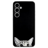 TMK Samsung Galaxy S24 FE backcover hoesje - Kat kiekeboe