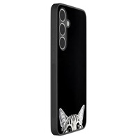TMK Samsung Galaxy S24 FE backcover hoesje - Kat kiekeboe