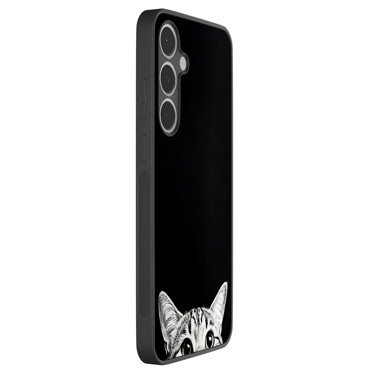 TMK Samsung Galaxy S24 FE backcover hoesje - Kat kiekeboe