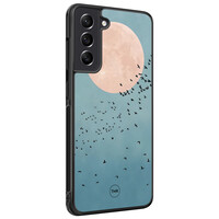 TMK Samsung Galaxy S21 FE backcover hoesje - Moon birds