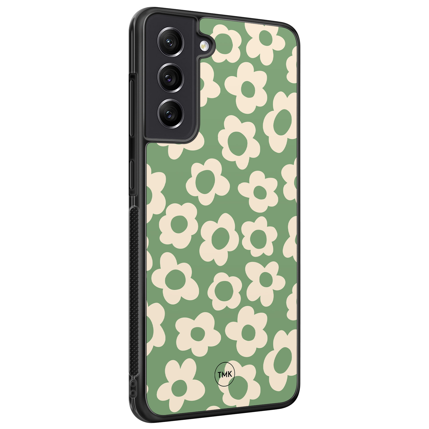 TMK Samsung Galaxy S21 FE backcover hoesje - Retro cute flowers