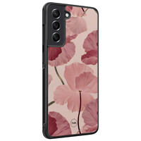 TMK Samsung Galaxy S21 FE backcover hoesje - Vintage blossom