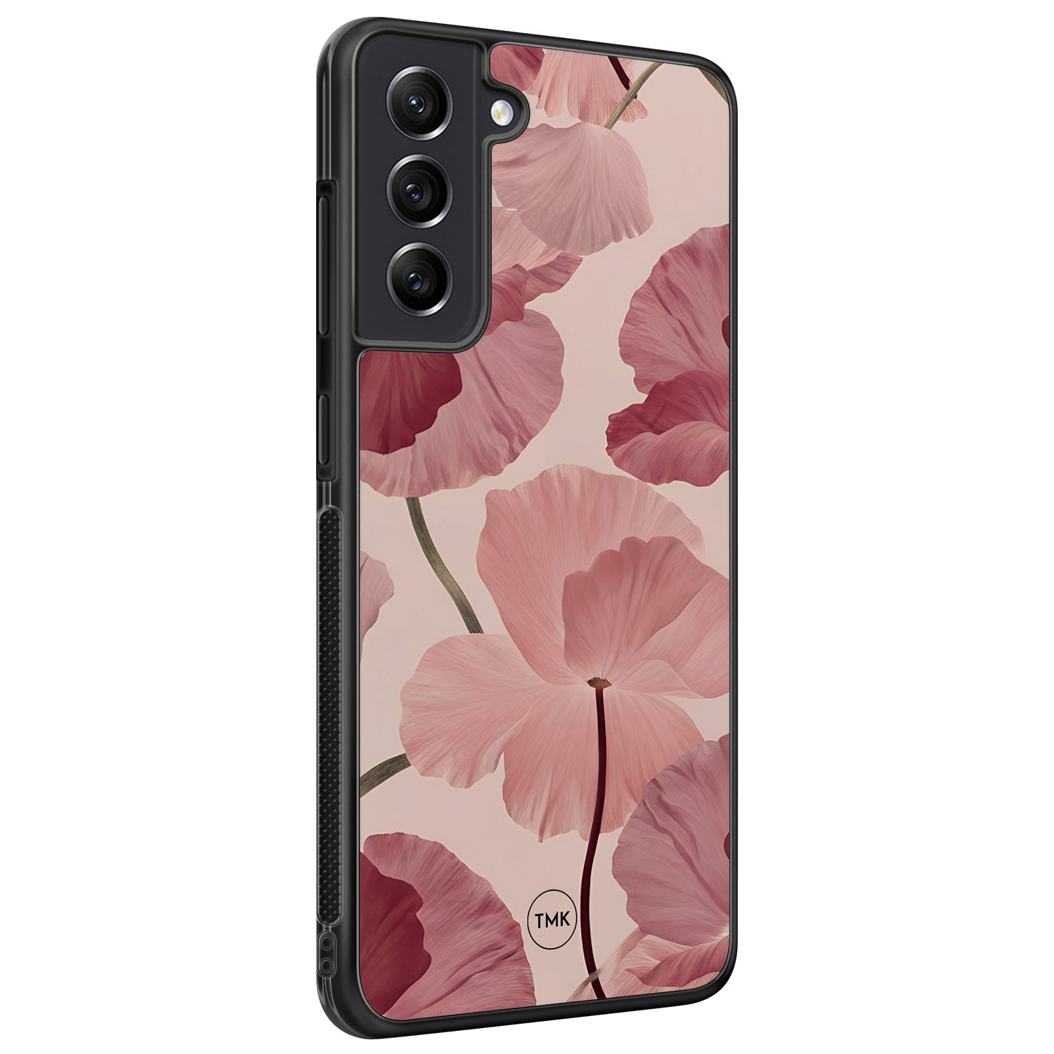 TMK Samsung Galaxy S21 FE backcover hoesje - Vintage blossom