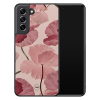 TMK Samsung Galaxy S21 FE backcover hoesje - Vintage blossom
