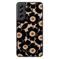 TMK Samsung Galaxy S21 FE backcover hoesje - Bloom luxe