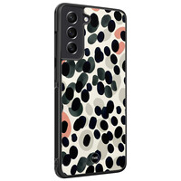 TMK Samsung Galaxy S21 FE backcover hoesje - Modern dots