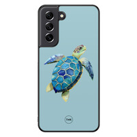 TMK Samsung Galaxy S21 FE backcover hoesje - Schildpad