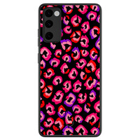 TMK Samsung Galaxy S20 FE backcover hoesje - Luipaard neon
