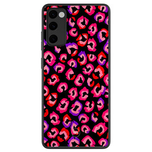 Casevibes Samsung Galaxy S20 FE backcover hoesje - Luipaard neon