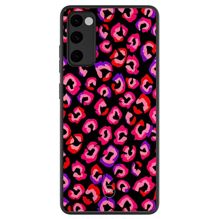Casevibes Samsung Galaxy S20 FE backcover hoesje - Luipaard neon