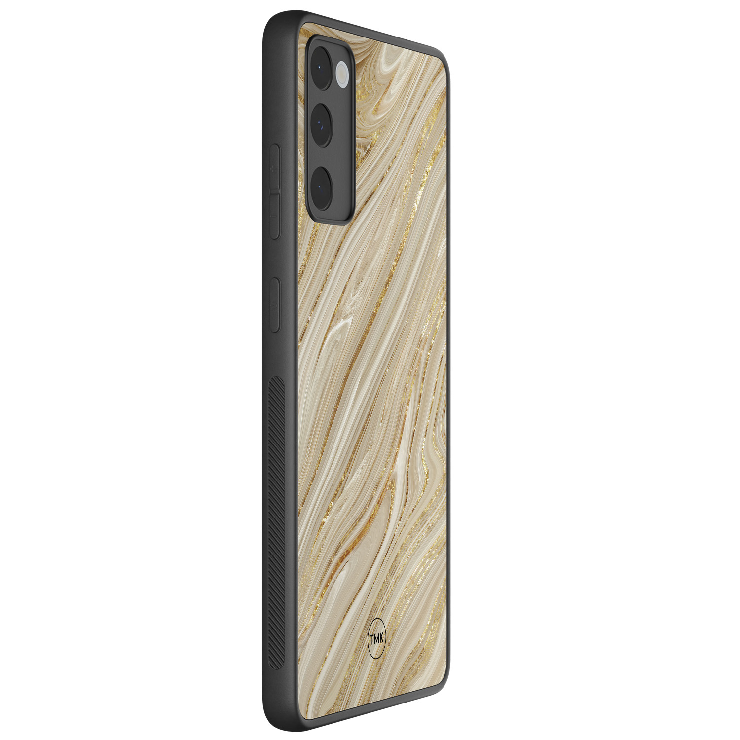 TMK Samsung Galaxy S20 FE backcover hoesje - Golden marble