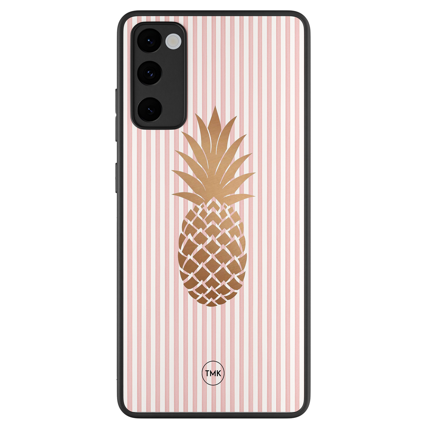 TMK Samsung Galaxy S20 FE backcover hoesje - Ananas roze