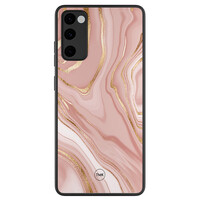 TMK Samsung Galaxy S20 FE backcover hoesje - Rose marble