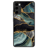 TMK Samsung Galaxy S20 FE backcover hoesje - Marble Jade Stone