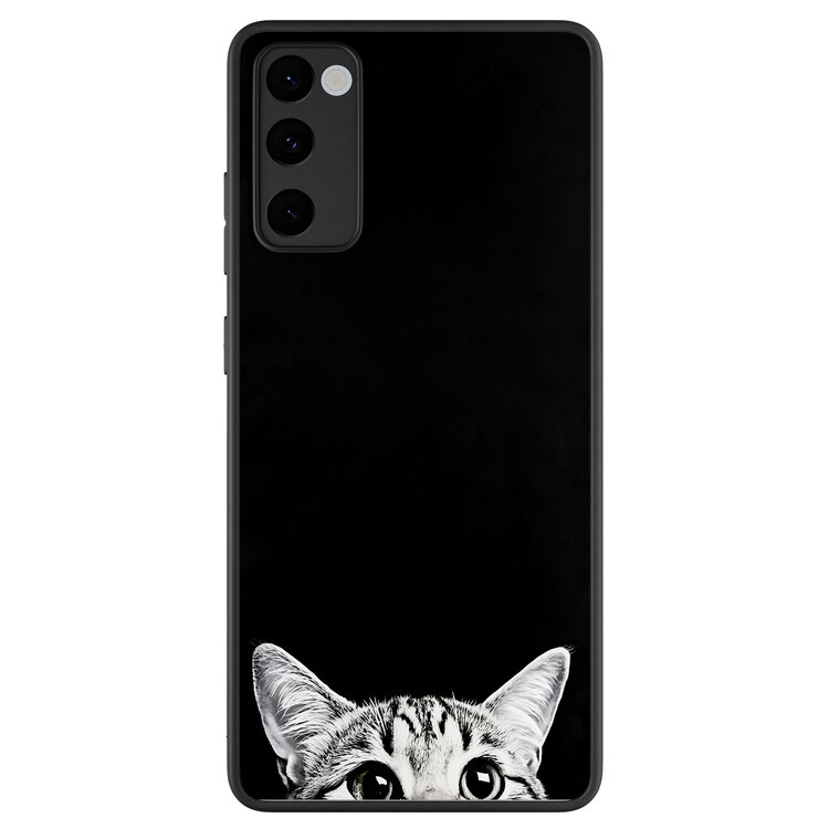 TMK Samsung Galaxy S20 FE backcover hoesje - Kat kiekeboe