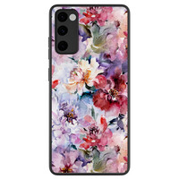 TMK Samsung Galaxy S20 FE backcover hoesje - Bloemen acryl