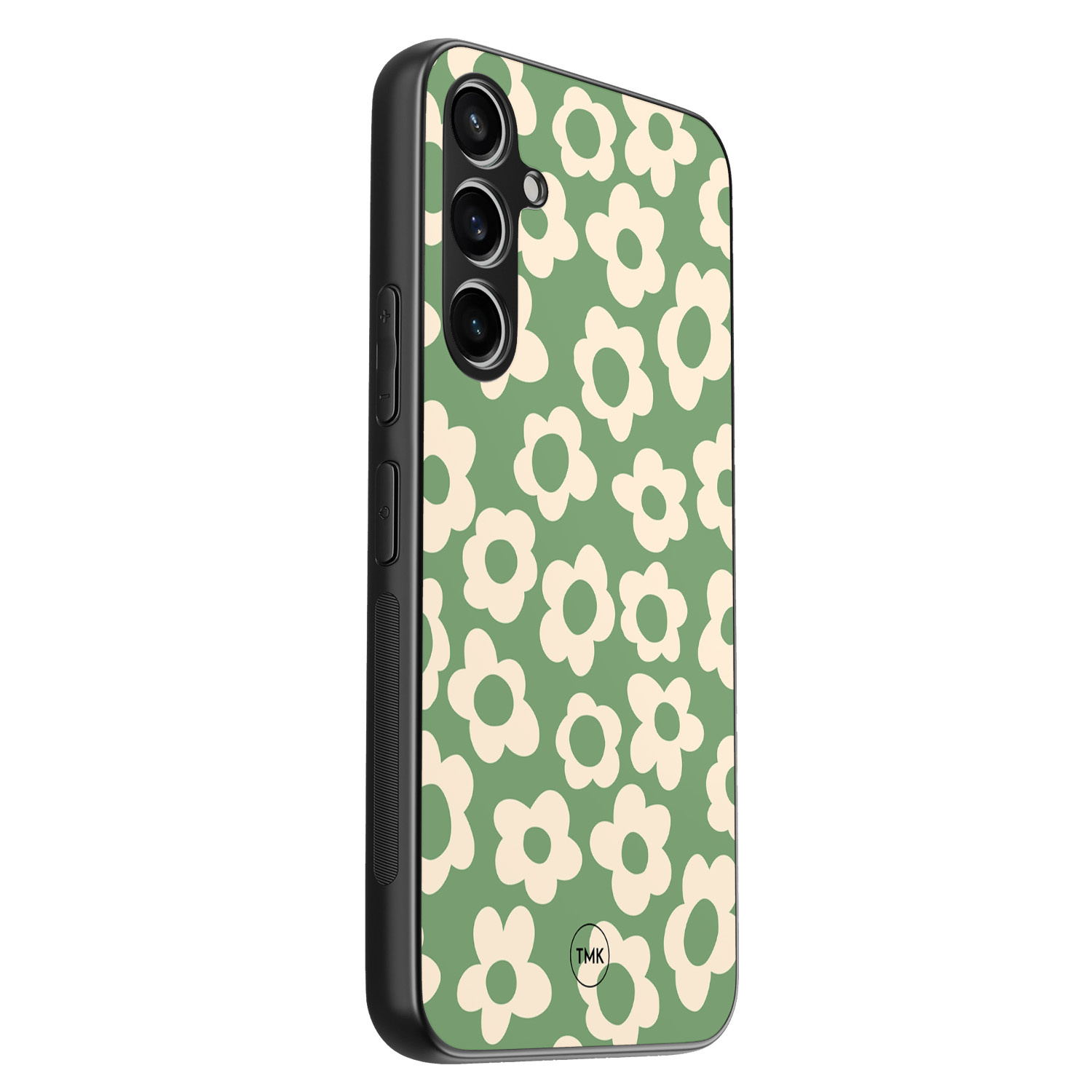 TMK Samsung Galaxy S23 FE backcover hoesje - Retro cute flowers