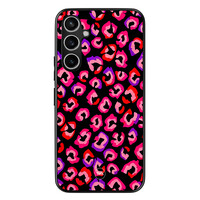 TMK Samsung Galaxy S23 FE backcover hoesje - Luipaard neon