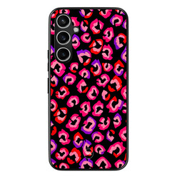 TMK Samsung Galaxy S23 FE backcover hoesje - Luipaard neon