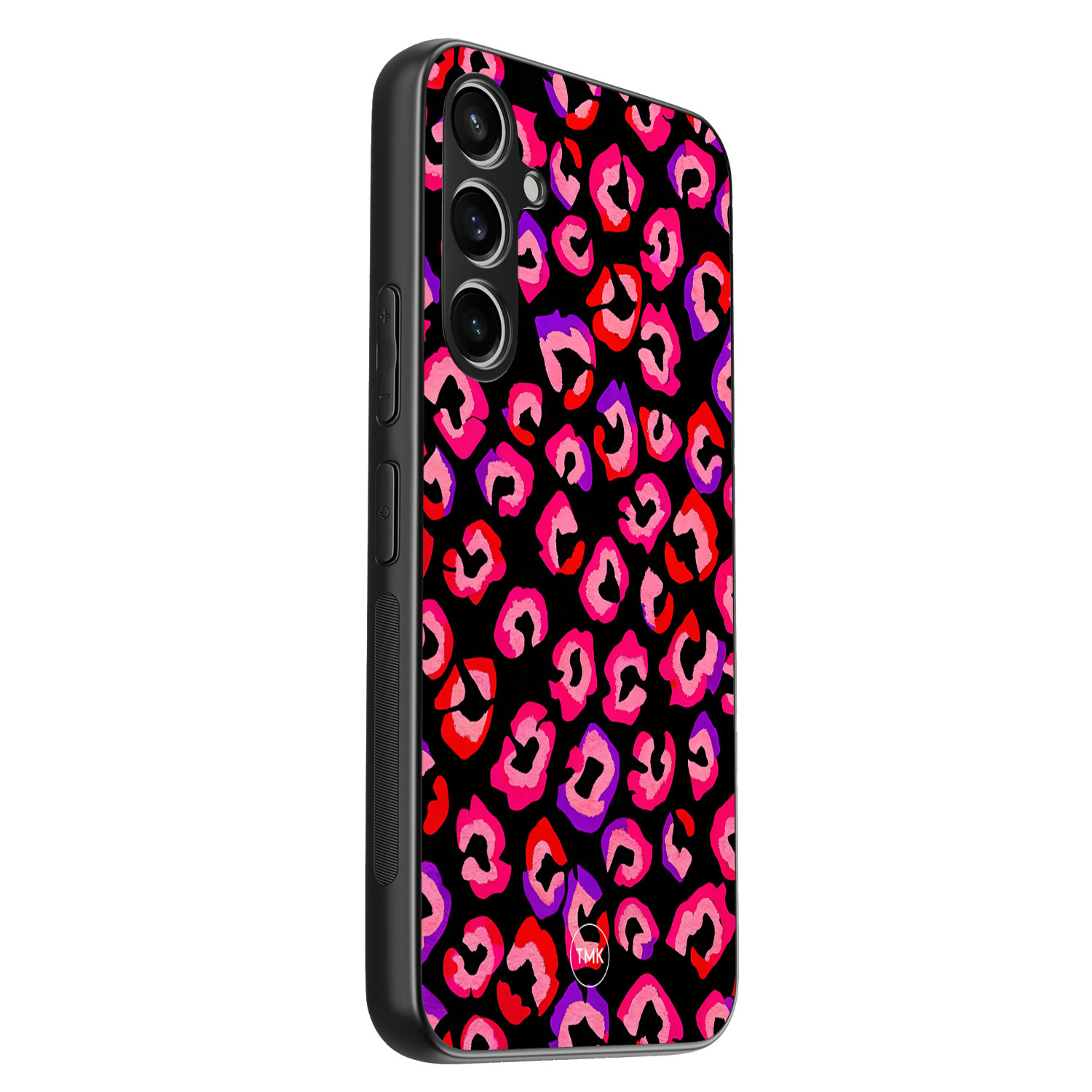 TMK Samsung Galaxy S23 FE backcover hoesje - Luipaard neon