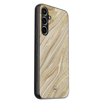 TMK Samsung Galaxy S23 FE backcover hoesje - Golden marble