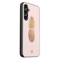 TMK Samsung Galaxy S23 FE backcover hoesje - Ananas roze