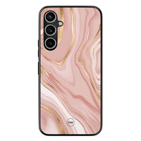 TMK Samsung Galaxy S23 FE backcover hoesje - Rose marble