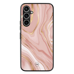 TMK Samsung Galaxy S23 FE backcover hoesje - Rose marble