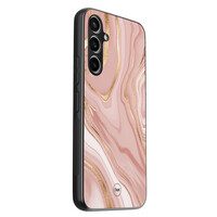 TMK Samsung Galaxy S23 FE backcover hoesje - Rose marble