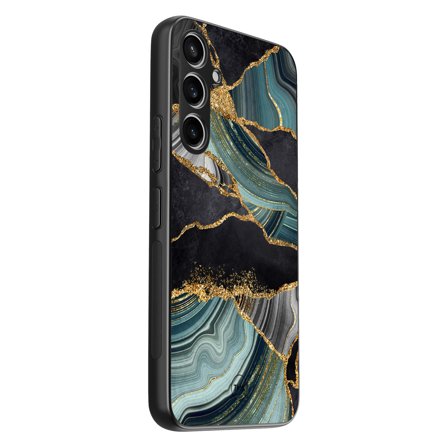 TMK Samsung Galaxy S23 FE backcover hoesje - Marble Jade Stone