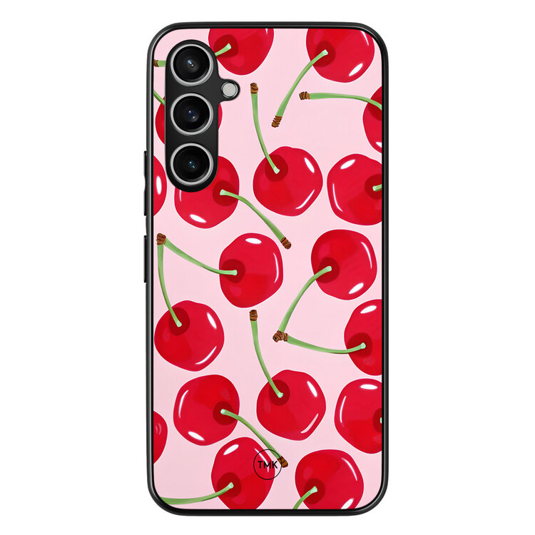 Casevibes Samsung Galaxy S23 FE backcover hoesje - Sweet cherry