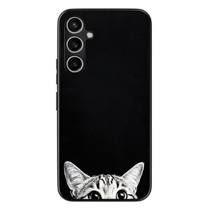 TMK Samsung Galaxy S23 FE backcover hoesje - Kat kiekeboe