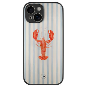 Casevibes iPhone 13 glazen hardcase - Kreeft