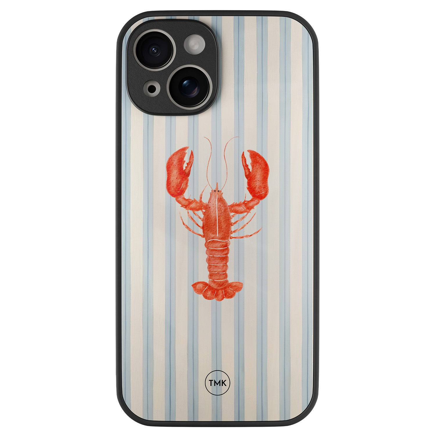 TMK iPhone 13 glazen hardcase - Kreeft