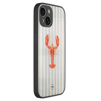TMK iPhone 13 glazen hardcase - Kreeft