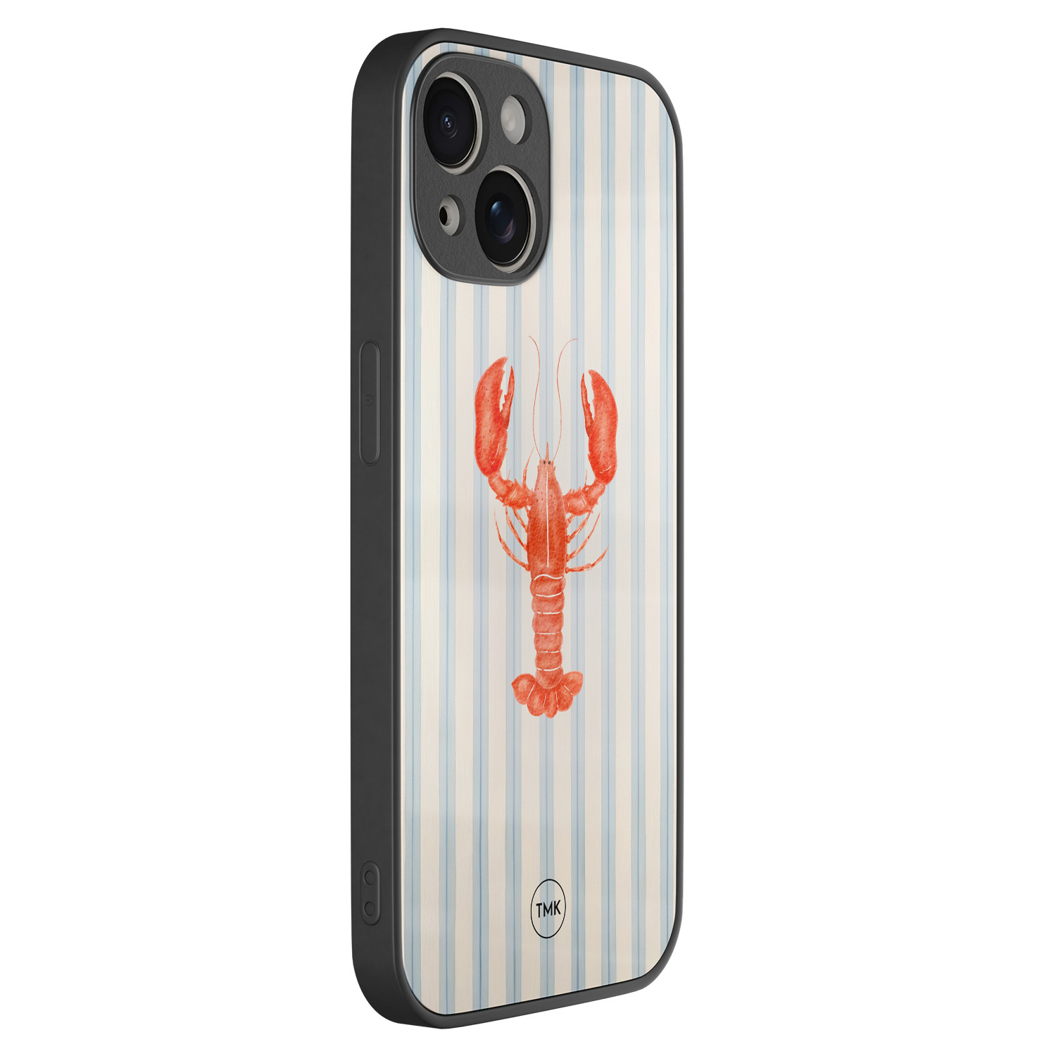TMK iPhone 13 glazen hardcase - Kreeft