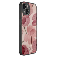 TMK iPhone 13 glazen hardcase - Vintage blossom