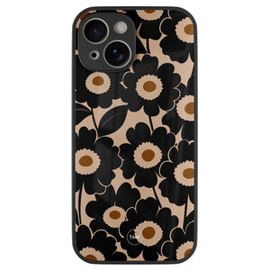 TMK iPhone 13 glazen hardcase - Bloom luxe