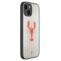 TMK iPhone 14 glazen hardcase - Kreeft