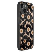 TMK iPhone 14 glazen hardcase - Bloom luxe