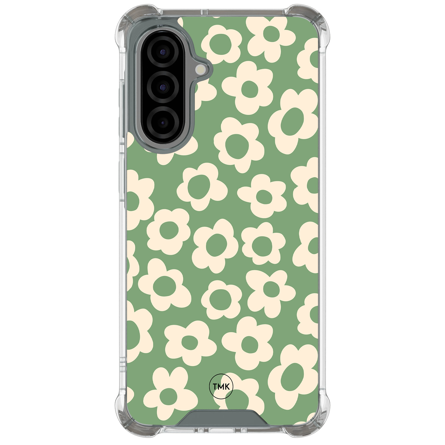 TMK Samsung Galaxy A56 shockproof hoesje - Retro cute flowers