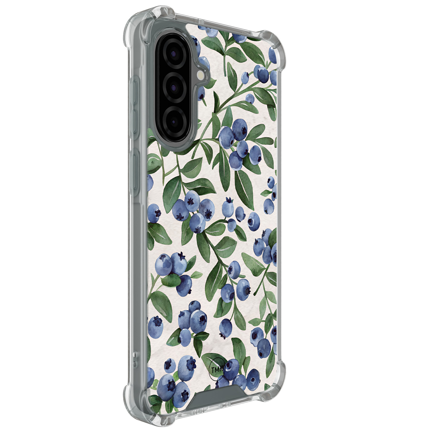 TMK Samsung Galaxy A56 shockproof hoesje - Blueberries